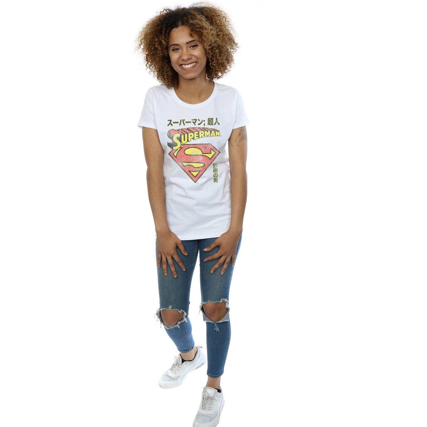 DC COMICS Superman Japanese Logo T-Shirt