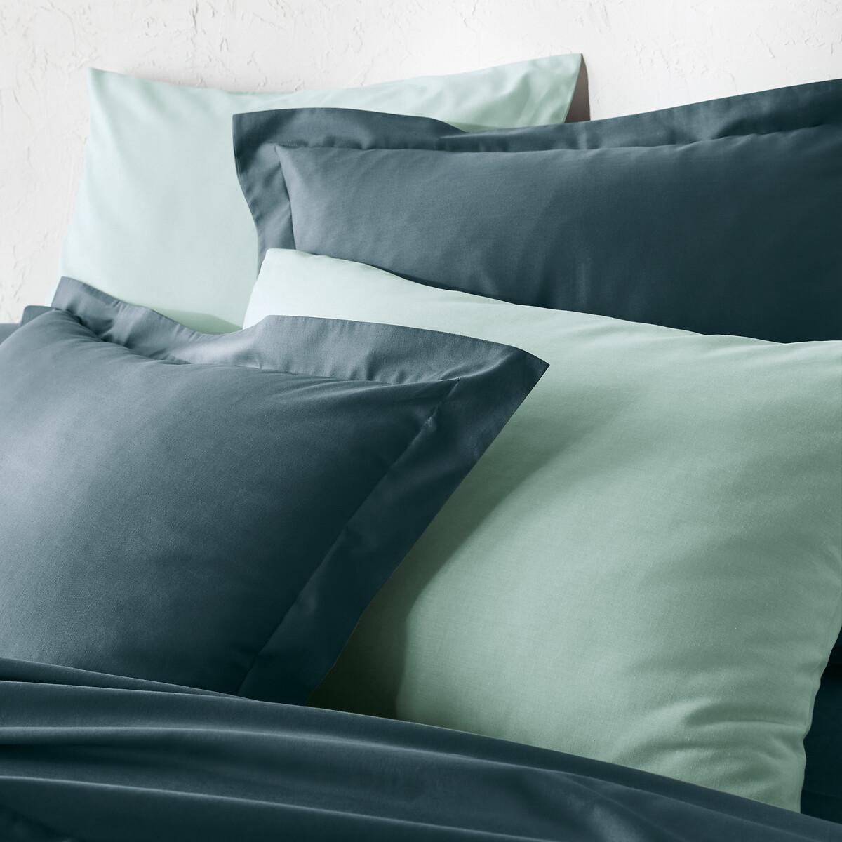 La Redoute Intérieurs Unifarbener Duvetbezug Scenario aus Bio-Baumwolle