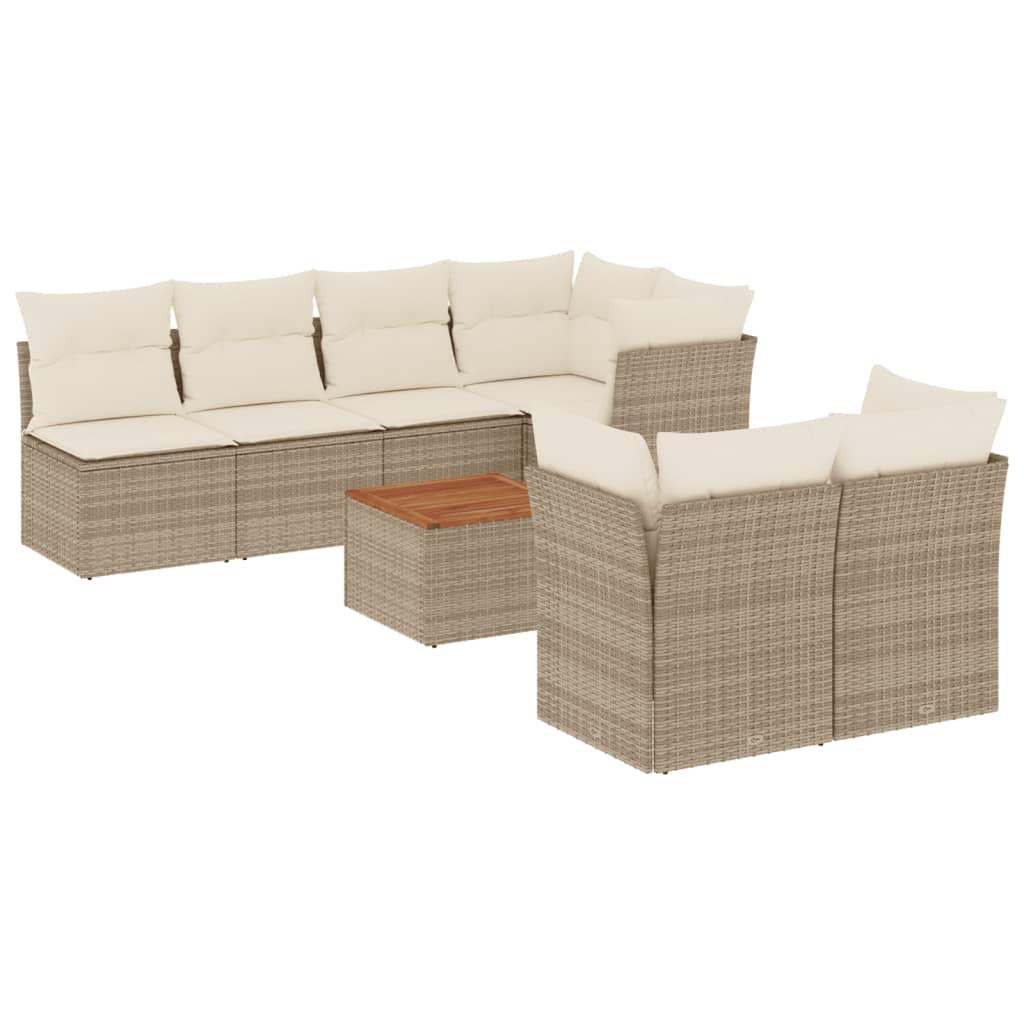 VidaXL Garten sofagarnitur poly-rattan