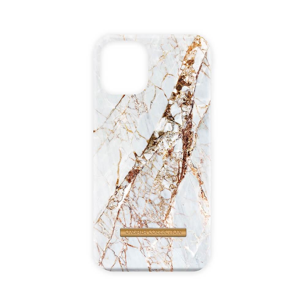 Onsala ONSALA COLLECTION Handyhülle Soft White Rhino Marble iPhone 13 Mini