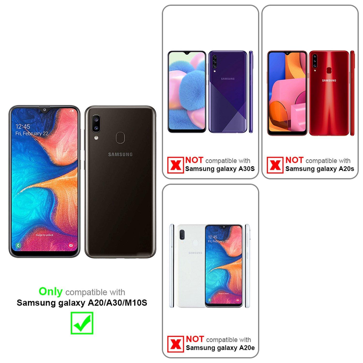 Cadorabo Hülle für Samsung Galaxy A20 / A30 / M10s TPU Silikon Liquid