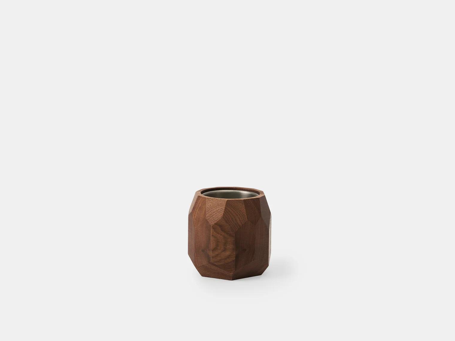 Oakywood Geometric Pen Pot - Geometrischer Holzbehälter - für Stifte