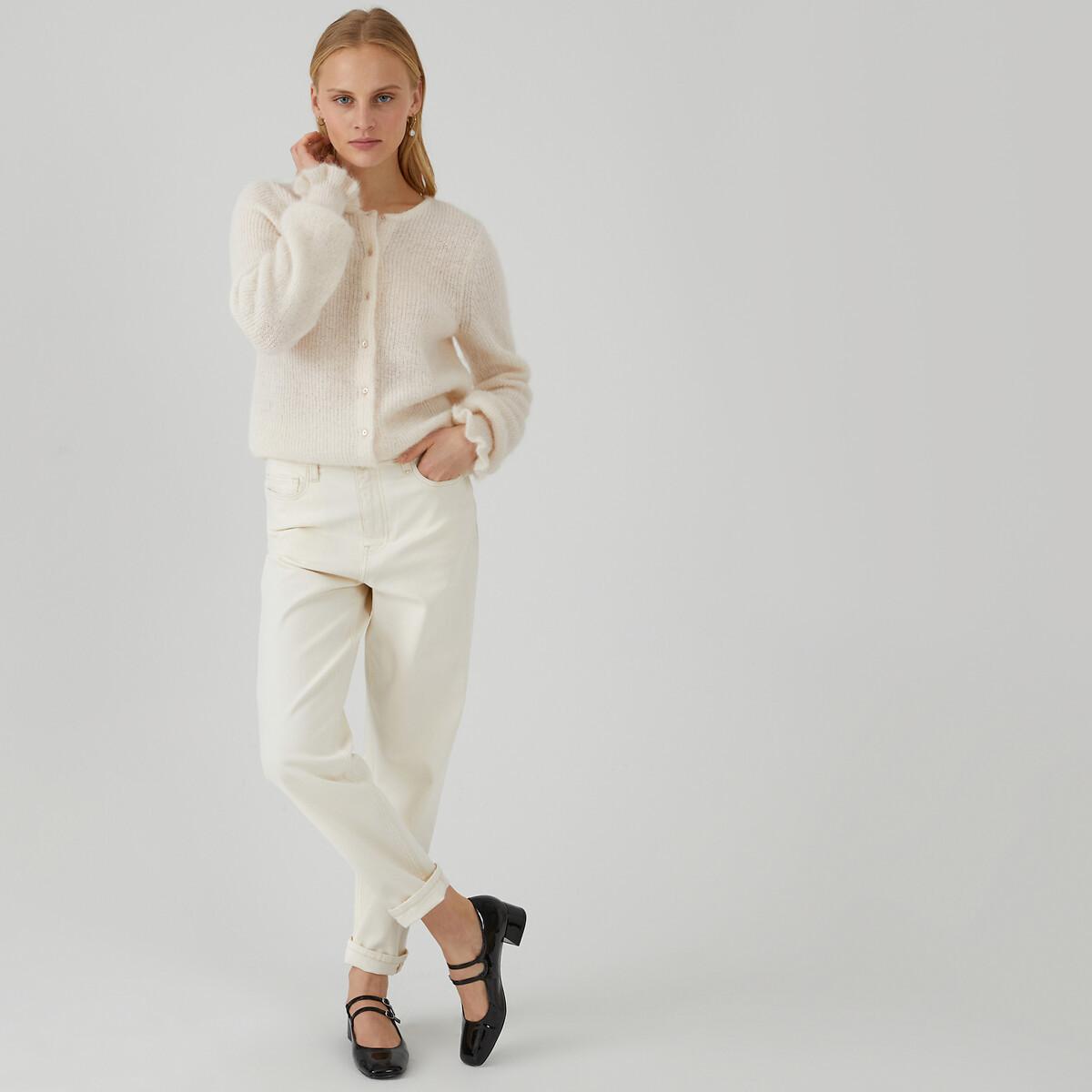 La Redoute Collections Strickjacke aus Alpakamix