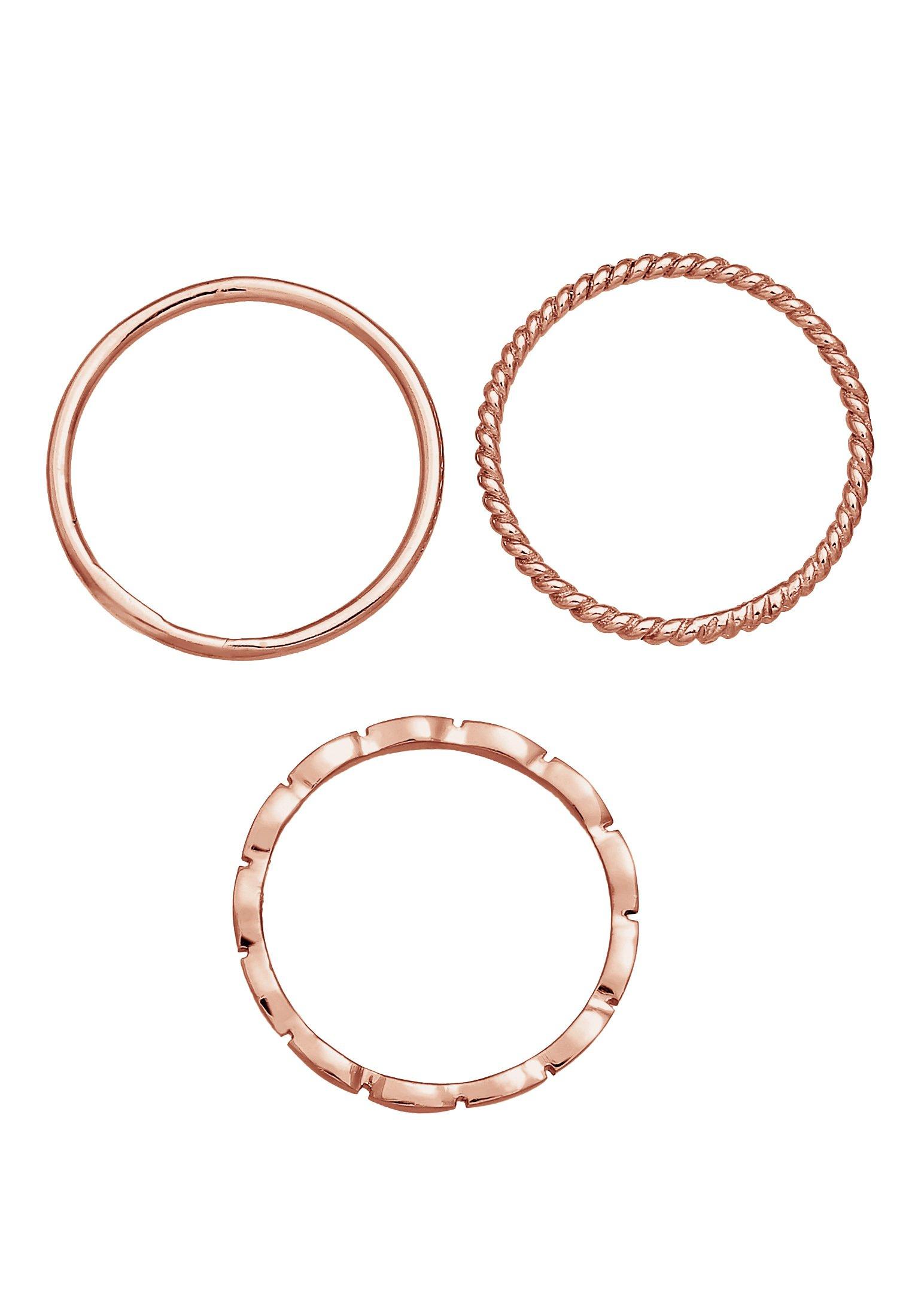 Elli Ring Stapelringe Stacking 3Er Set