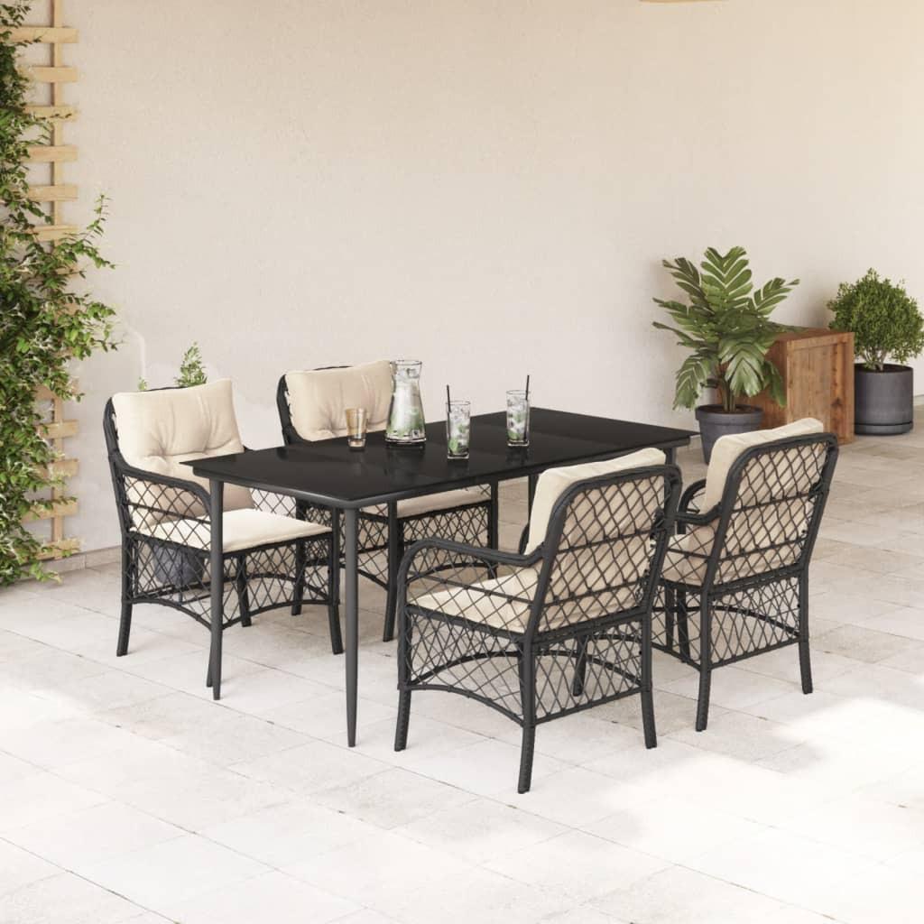 VidaXL Garten essgruppe poly-rattan