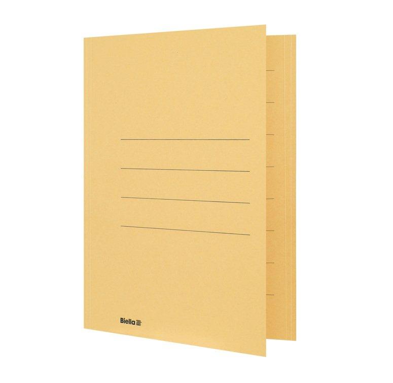 Biella Einlagemappen A4 240 gm2 mit Seitenklappe - x 50