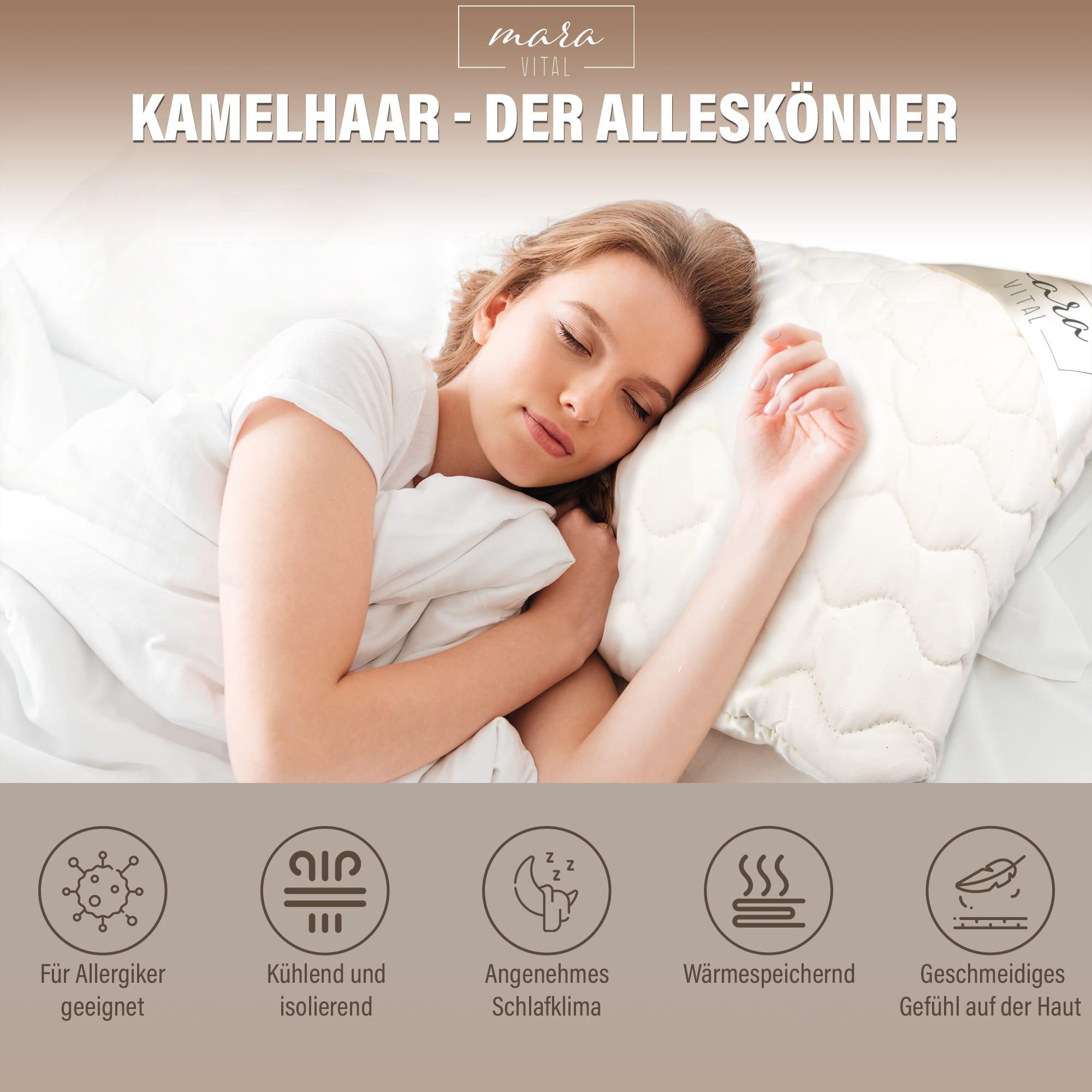 Mara Vital Kamelhaarkissen Bio