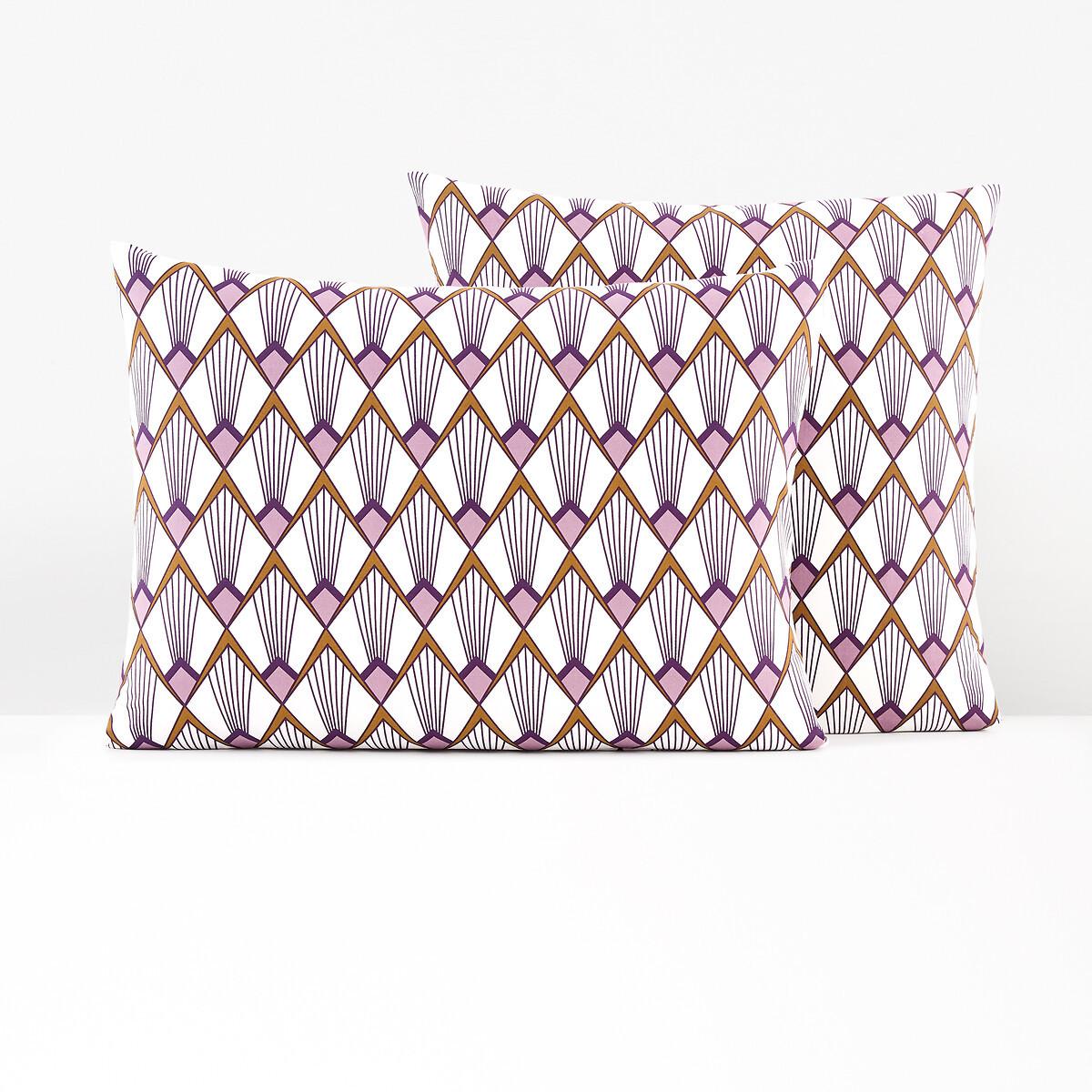 La Redoute Intérieurs Kissenbezug Elisa mauve
