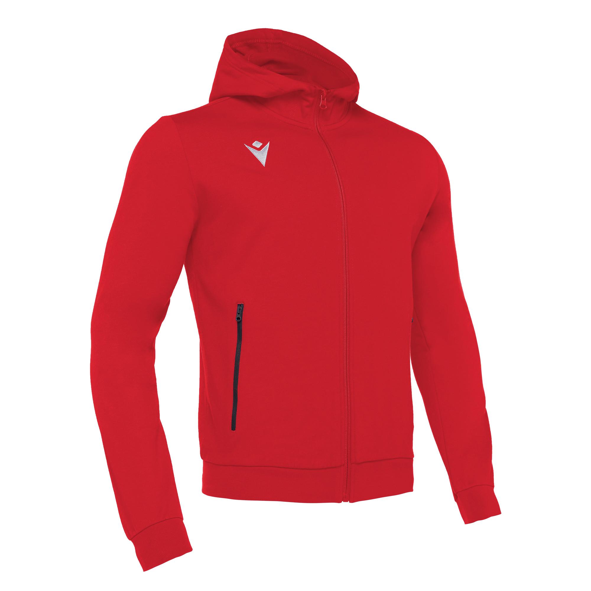 macron zip-pullover mit kapuze cello