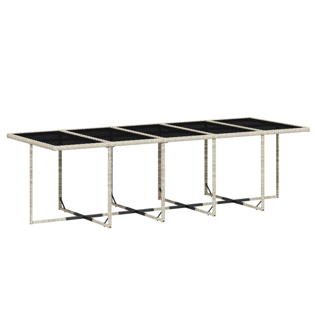 VidaXL Garten essgruppe poly-rattan