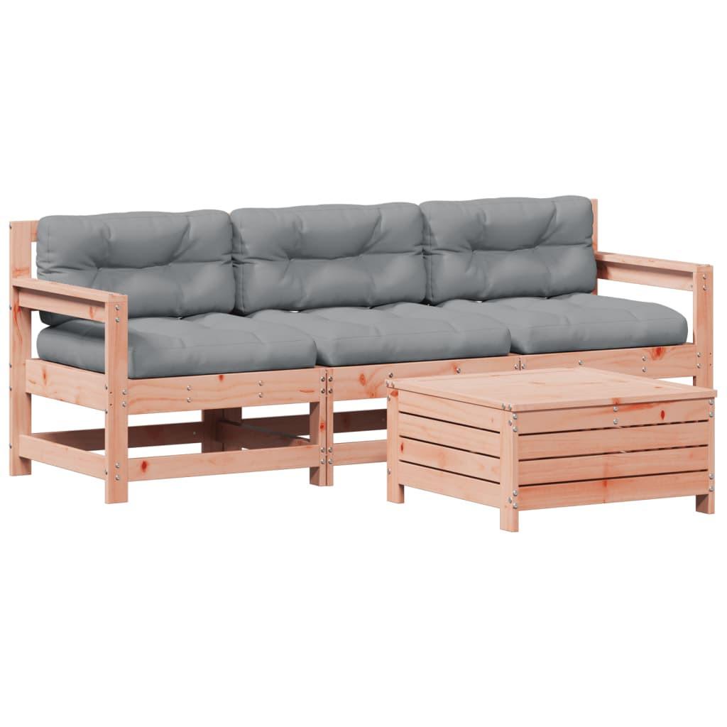 VidaXL Garten lounge set holz