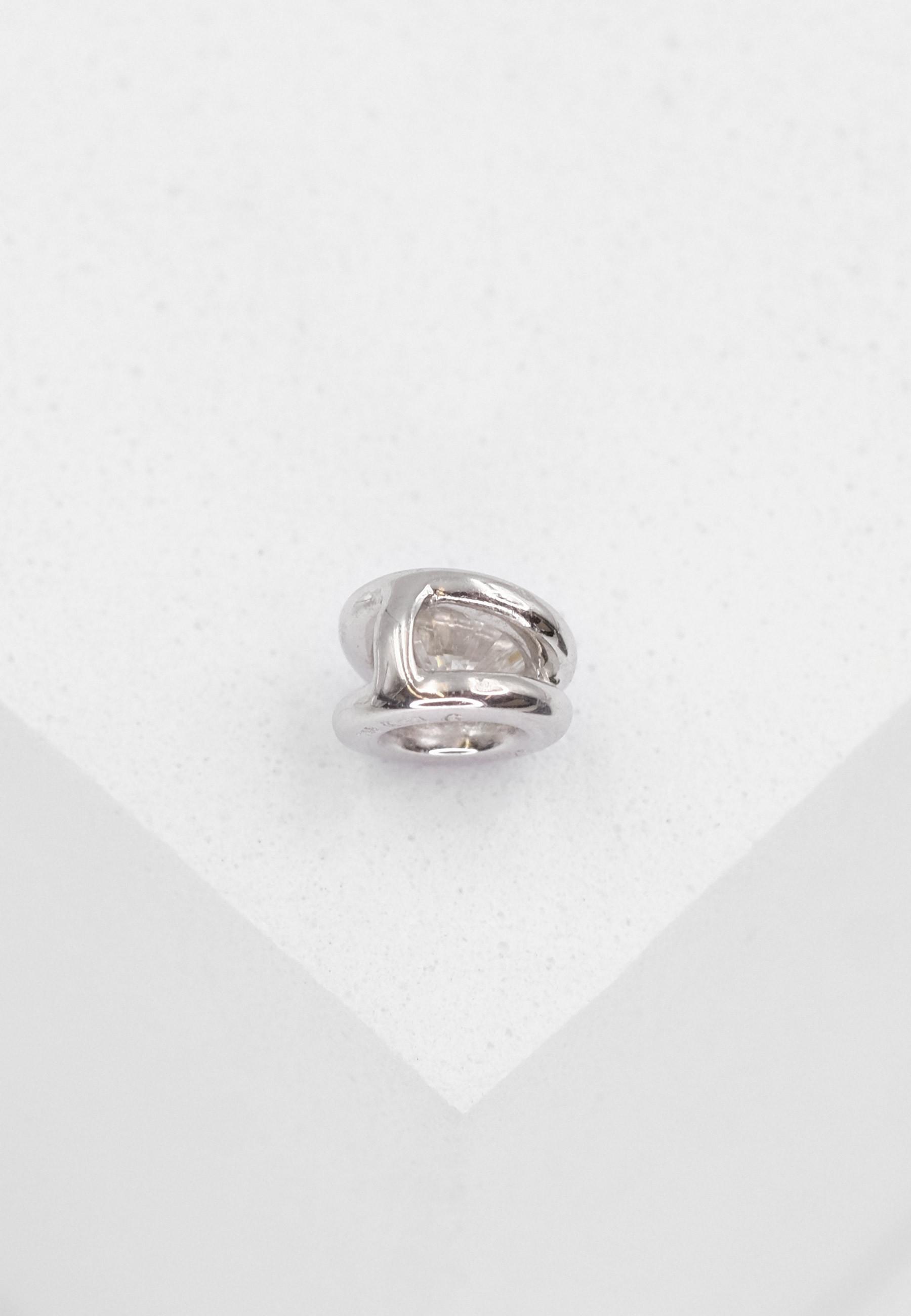 MUAU Schmuck Anhänger Diamant 0.25ct. Weissgold 750