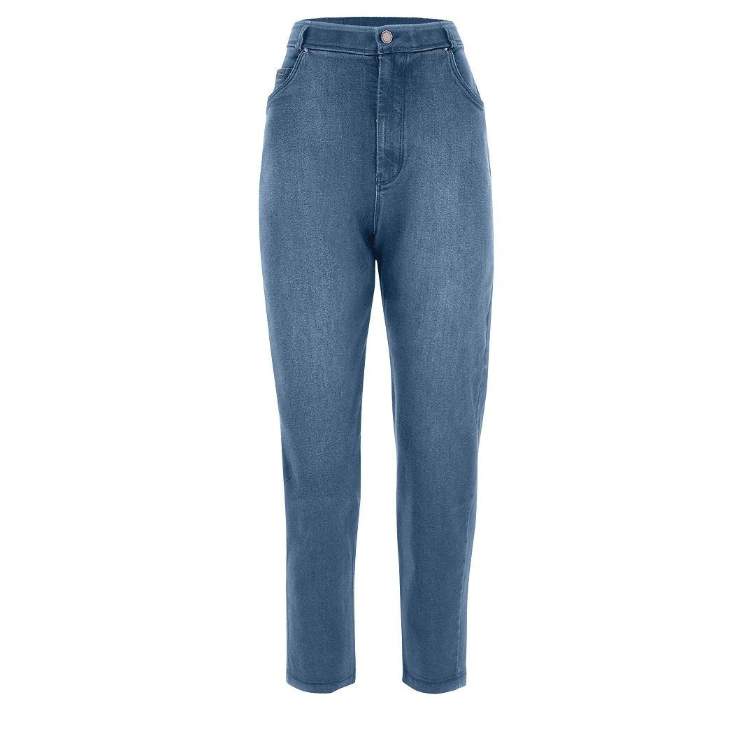 FREDDY Black High Waist Wide Leg 7/8 Länge Stretch Denim Jeans
