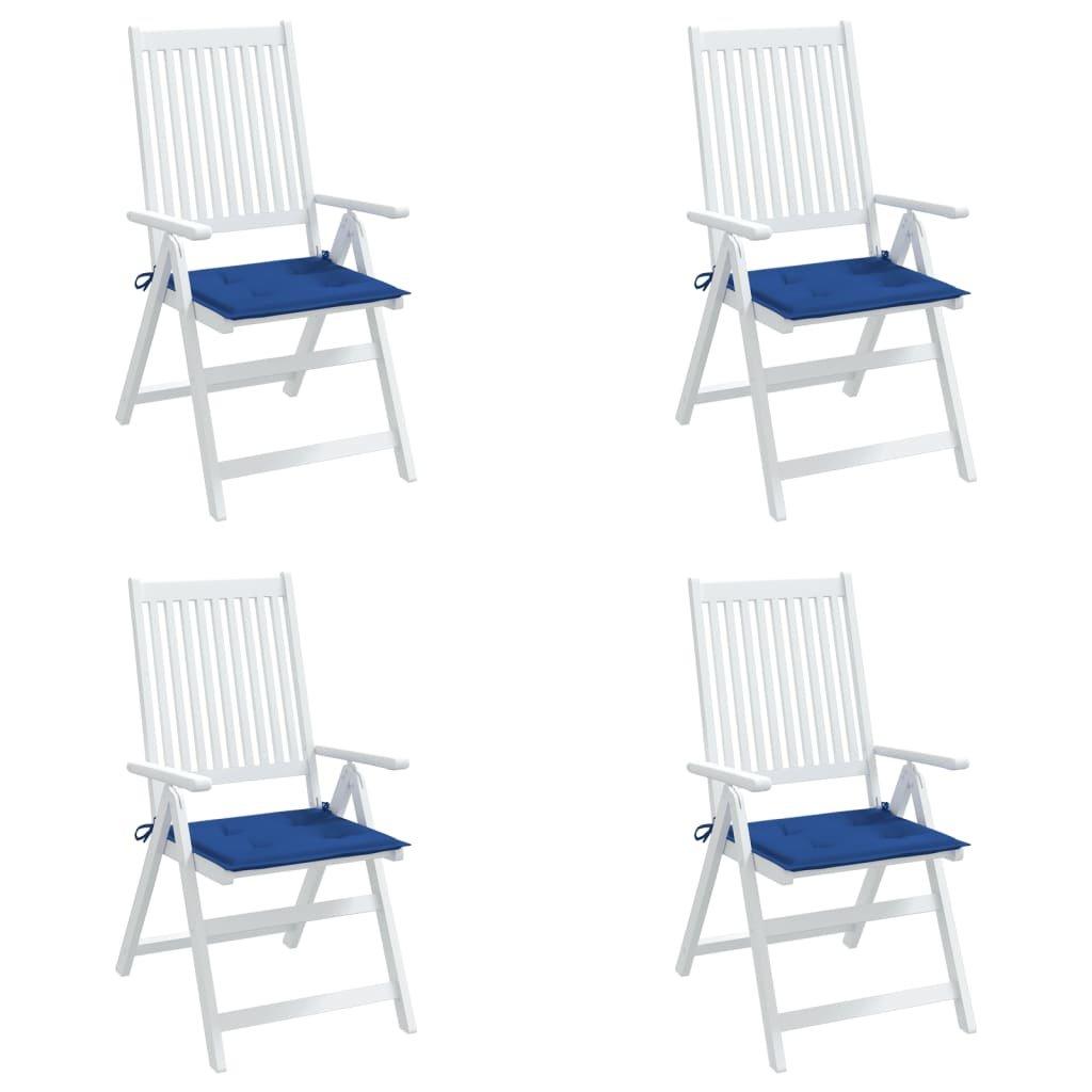 VidaXL Gartenstuhl-Kissen 4 Stk. 50x50x3 cm Stoff