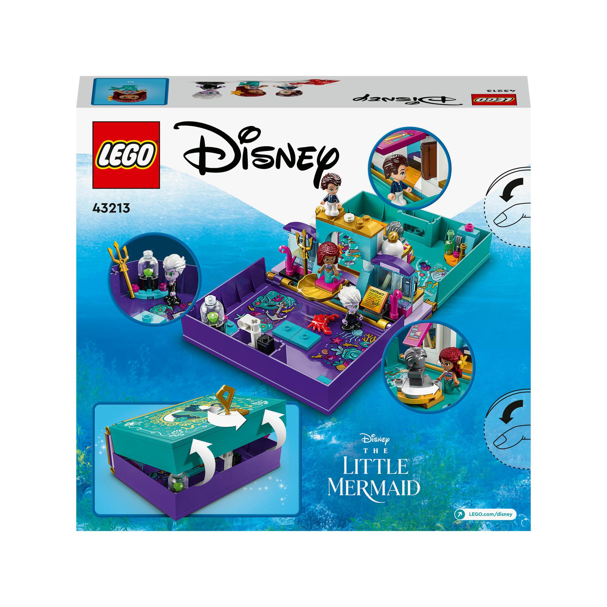 LEGO® 43213 Die kleine Meerjungfrau – Märchenbuch