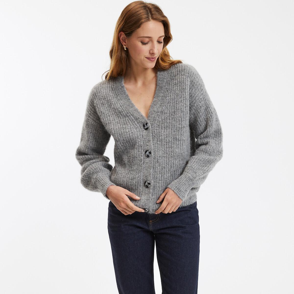 La Redoute Collections Signature Strickjacke mit V-Ausschnitt GILDAS