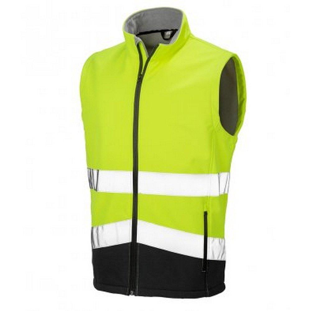 Result Erwachsene SafeGuard Bedruckbares Safety Soft Shell Gilet