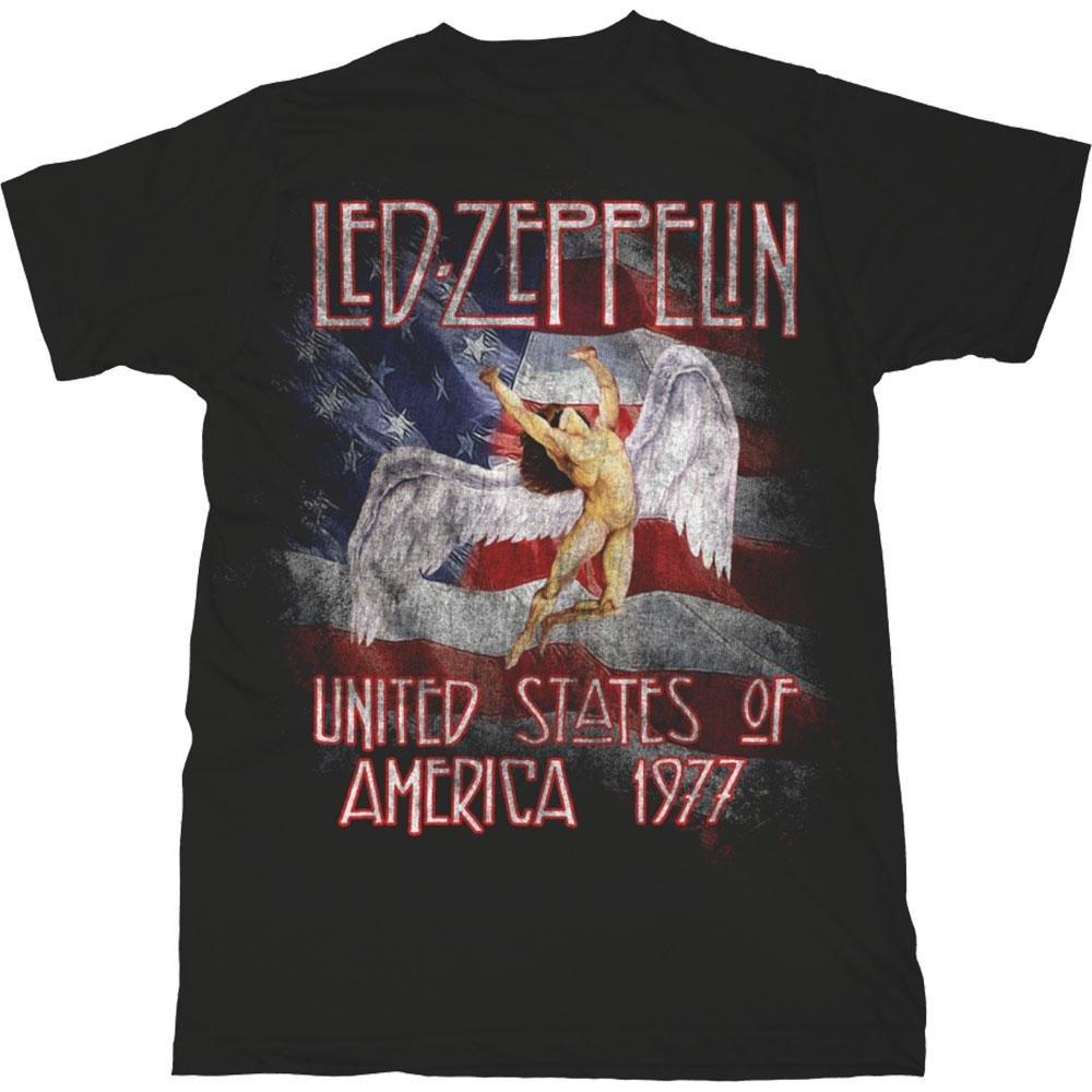 Led Zeppelin Led Zeppelin United States of America 1977 T-Shirt