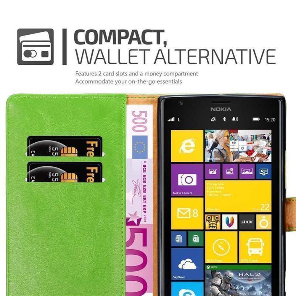 Cadorabo Hülle für Nokia Lumia 1520 Magnetverschluss, Kartenfach