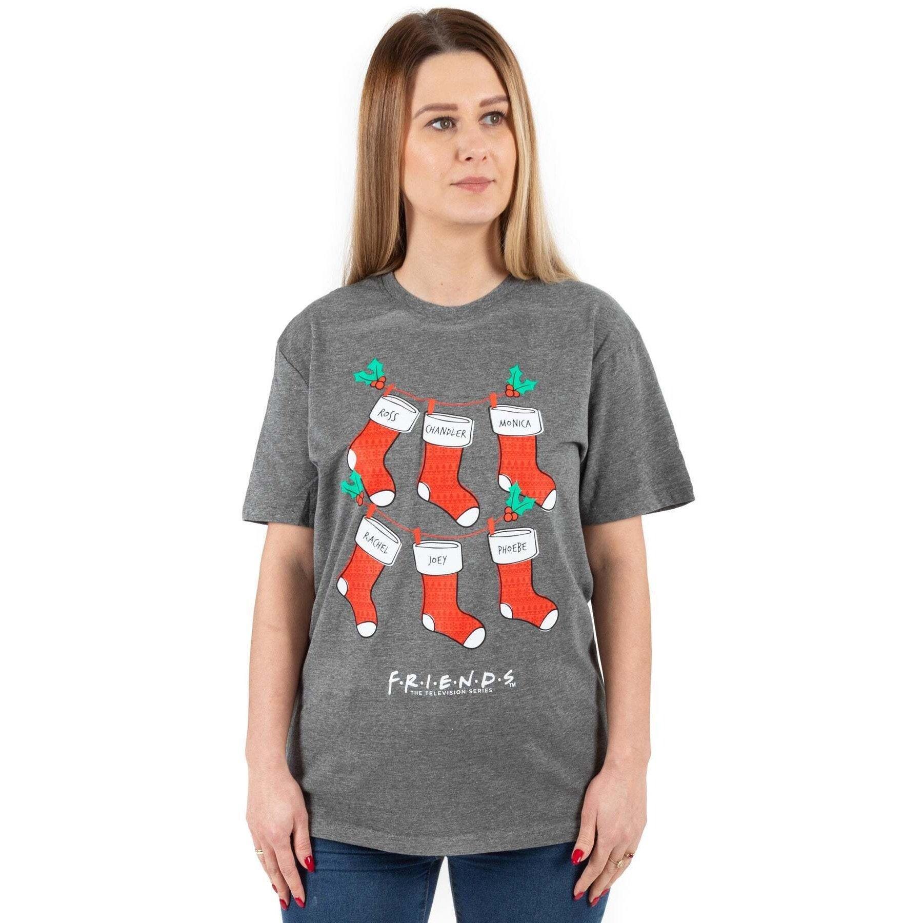 Friends Weihnachtliches Design T-Shirt