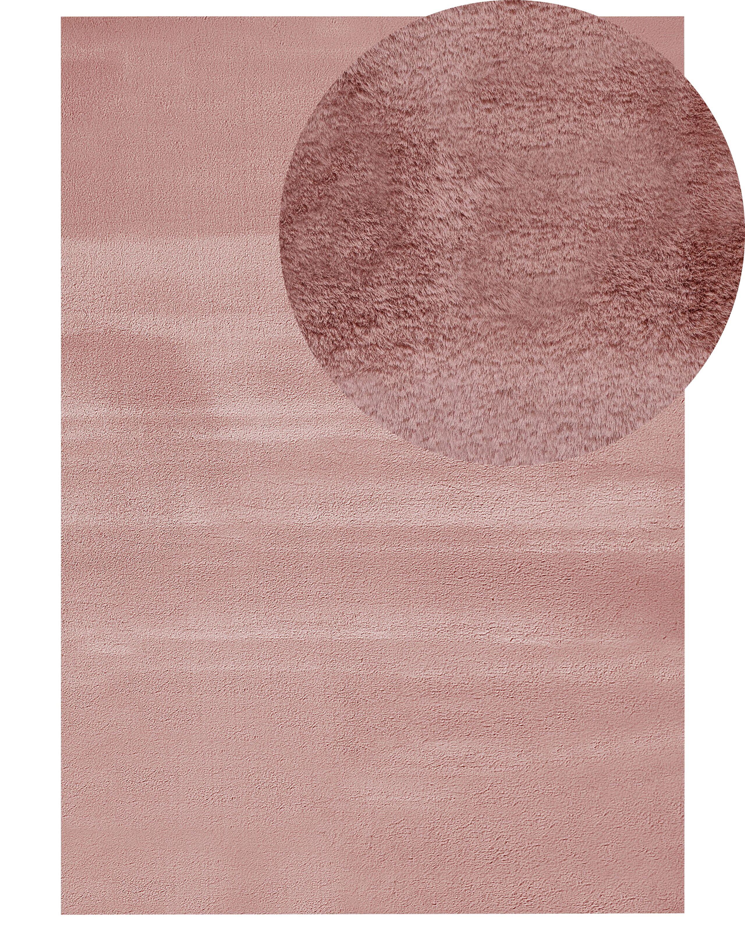 Beliani Kunstfellteppich aus Polyester Modern MIRPUR