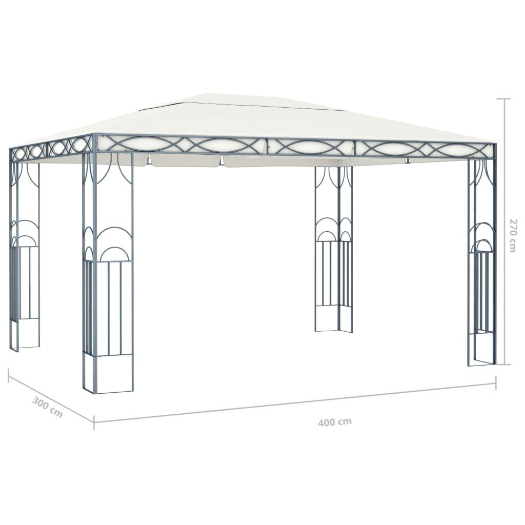 VidaXL Pavillon stahl