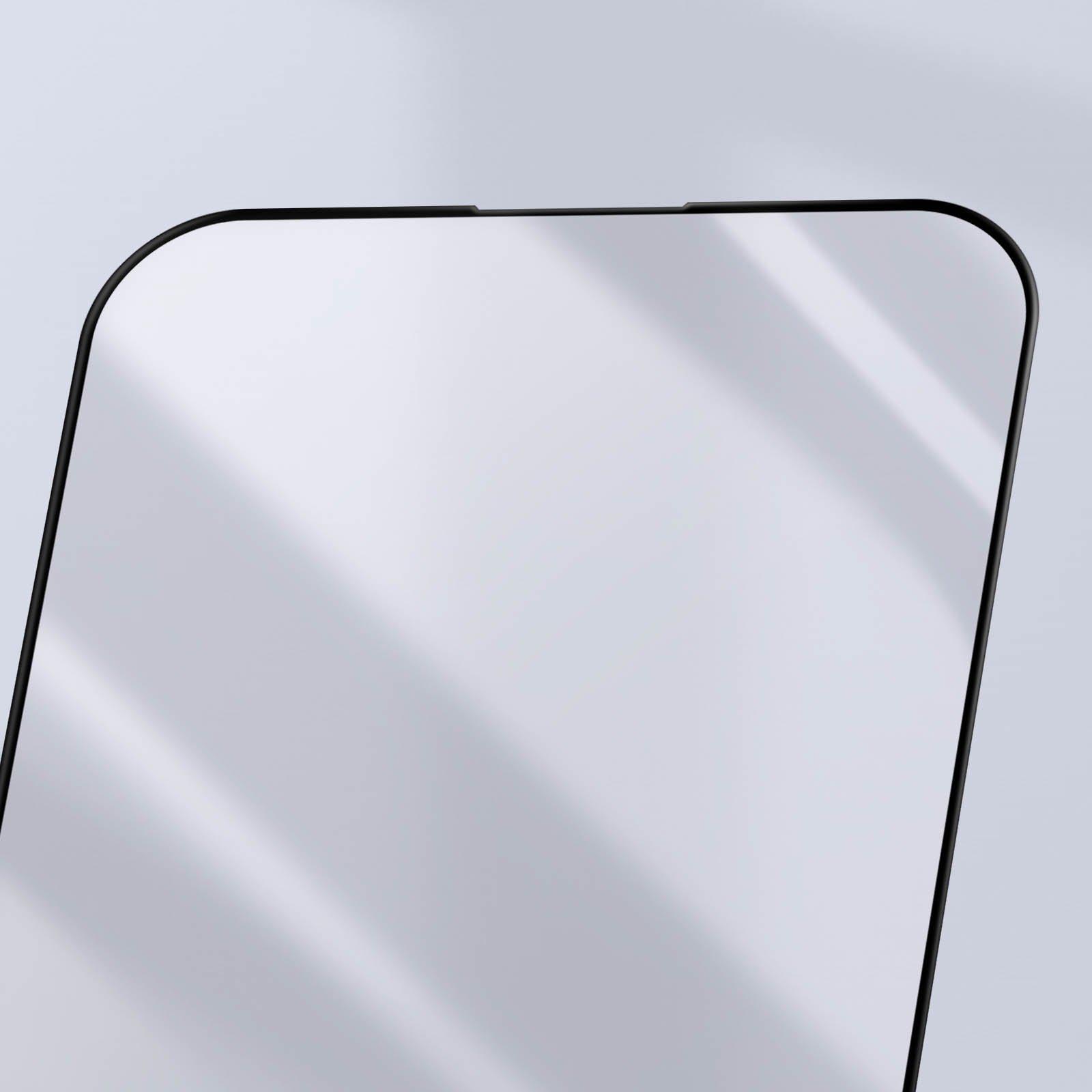 Avizar 9H Glas-Folie iPhone 15 / 15 Pro Schwarz