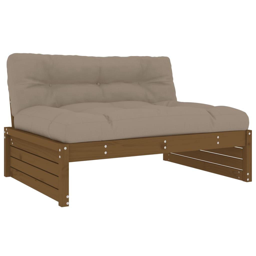 VidaXL Mittelsofa kiefernholz