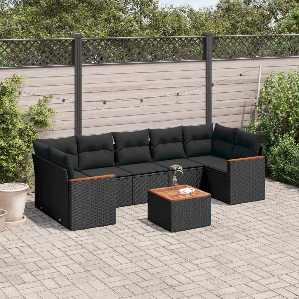 VidaXL Garten sofagarnitur poly-rattan