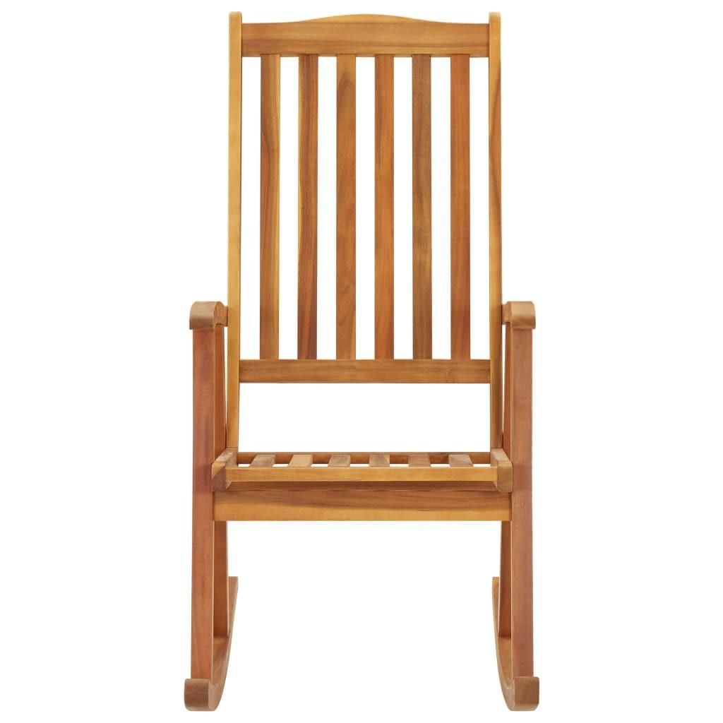 VidaXL Schaukelstuhl akazienholz