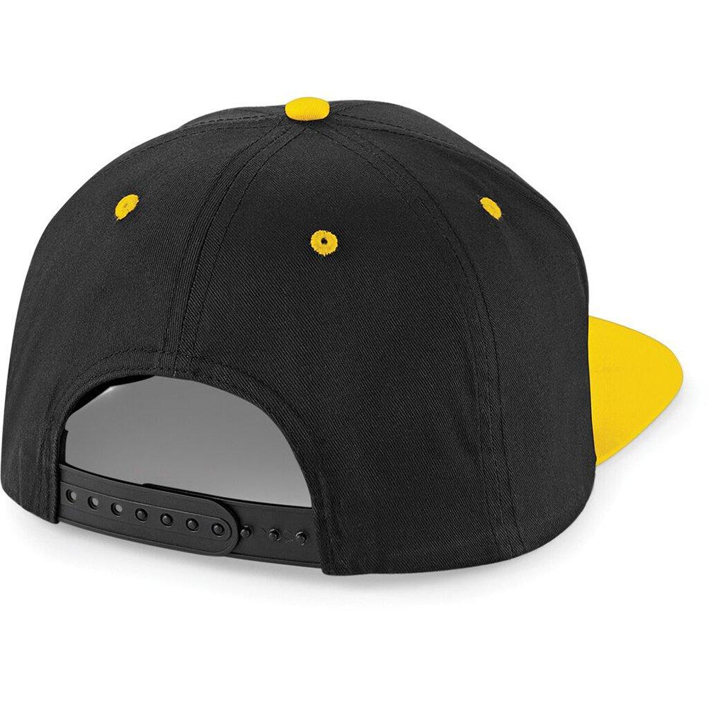 Beechfield 5 Panel Kontrast Snapback Kappe