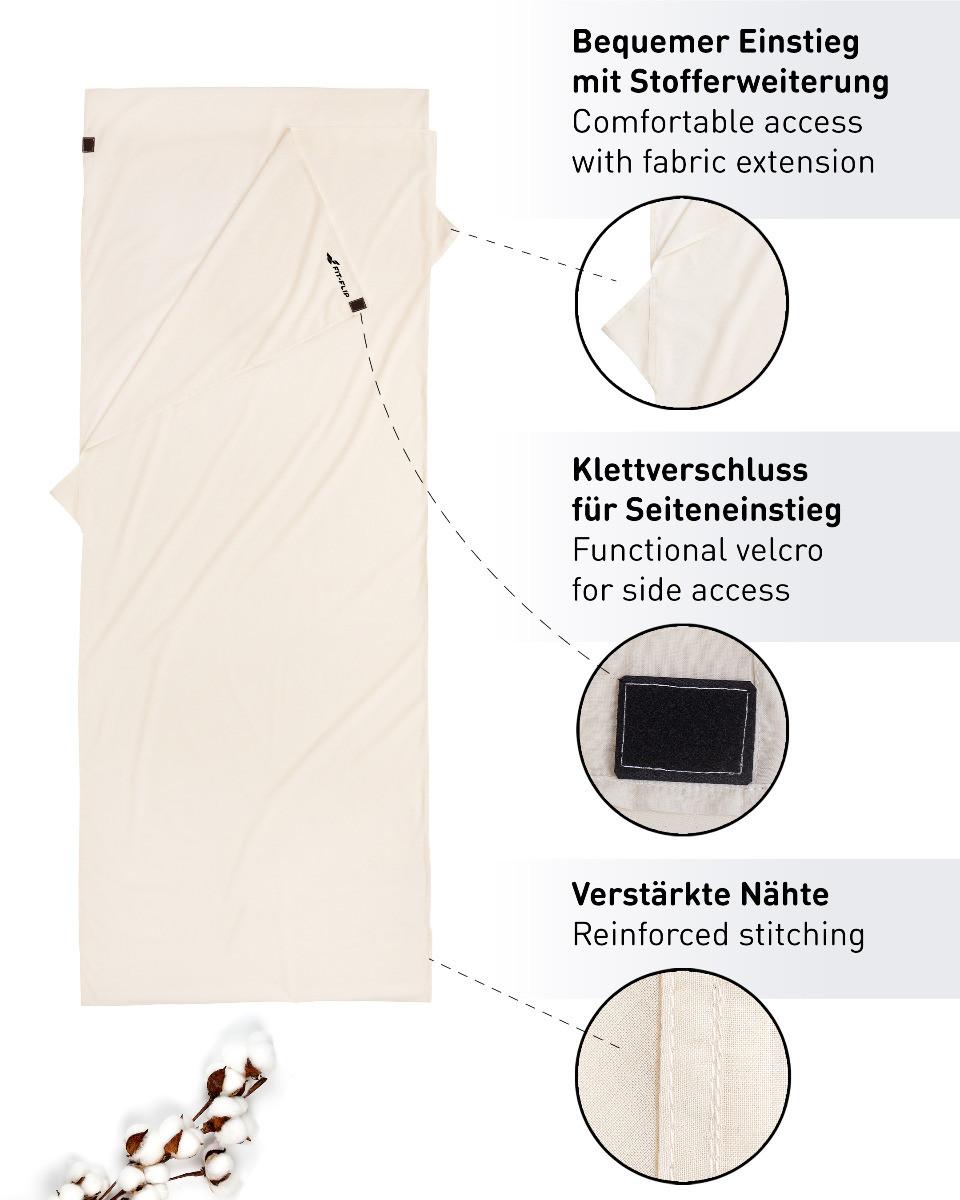 Fit Flip Hüttenschlafsack