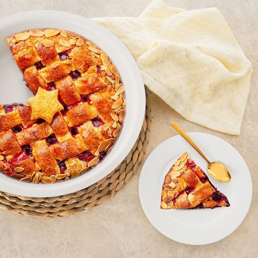 Orion Dessertteller ausem Porzellan, spülmaschinen- und mikrowellengeeignet