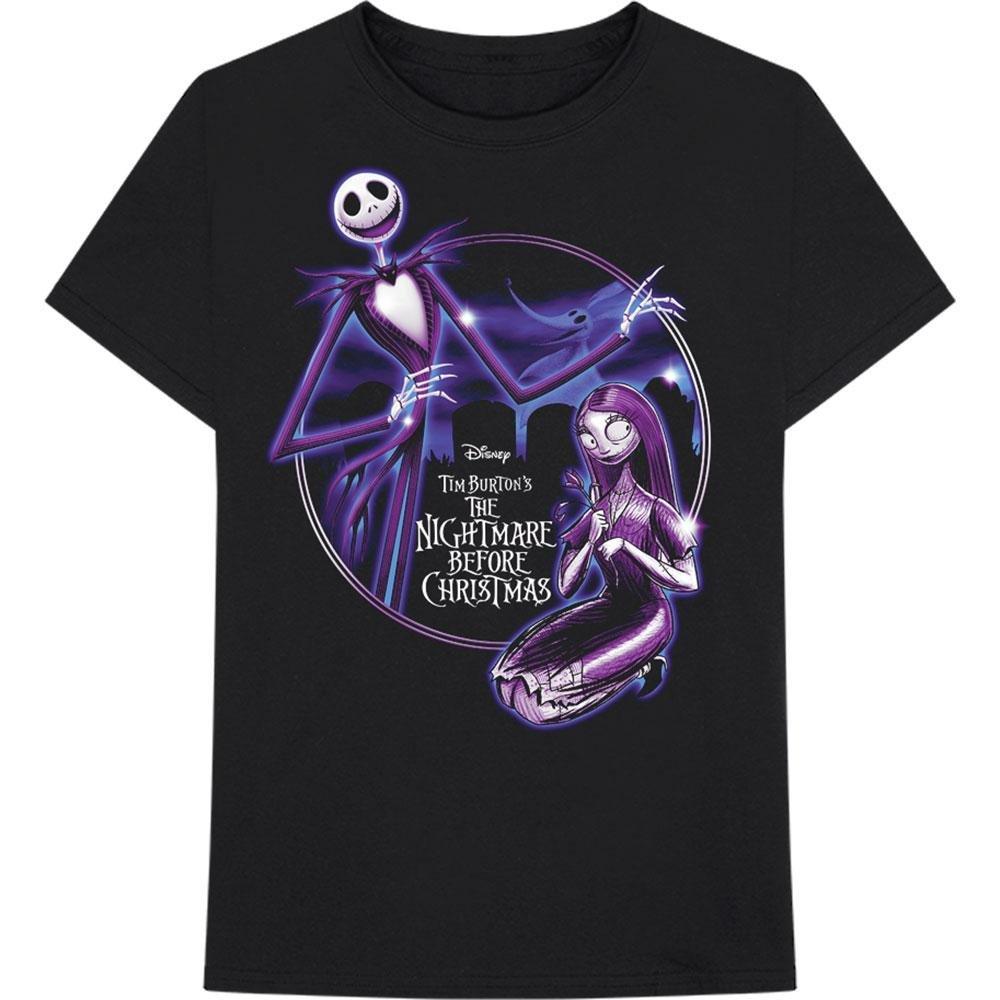 Nightmare Before Christmas Jack Skellington und Sally T-Shirt