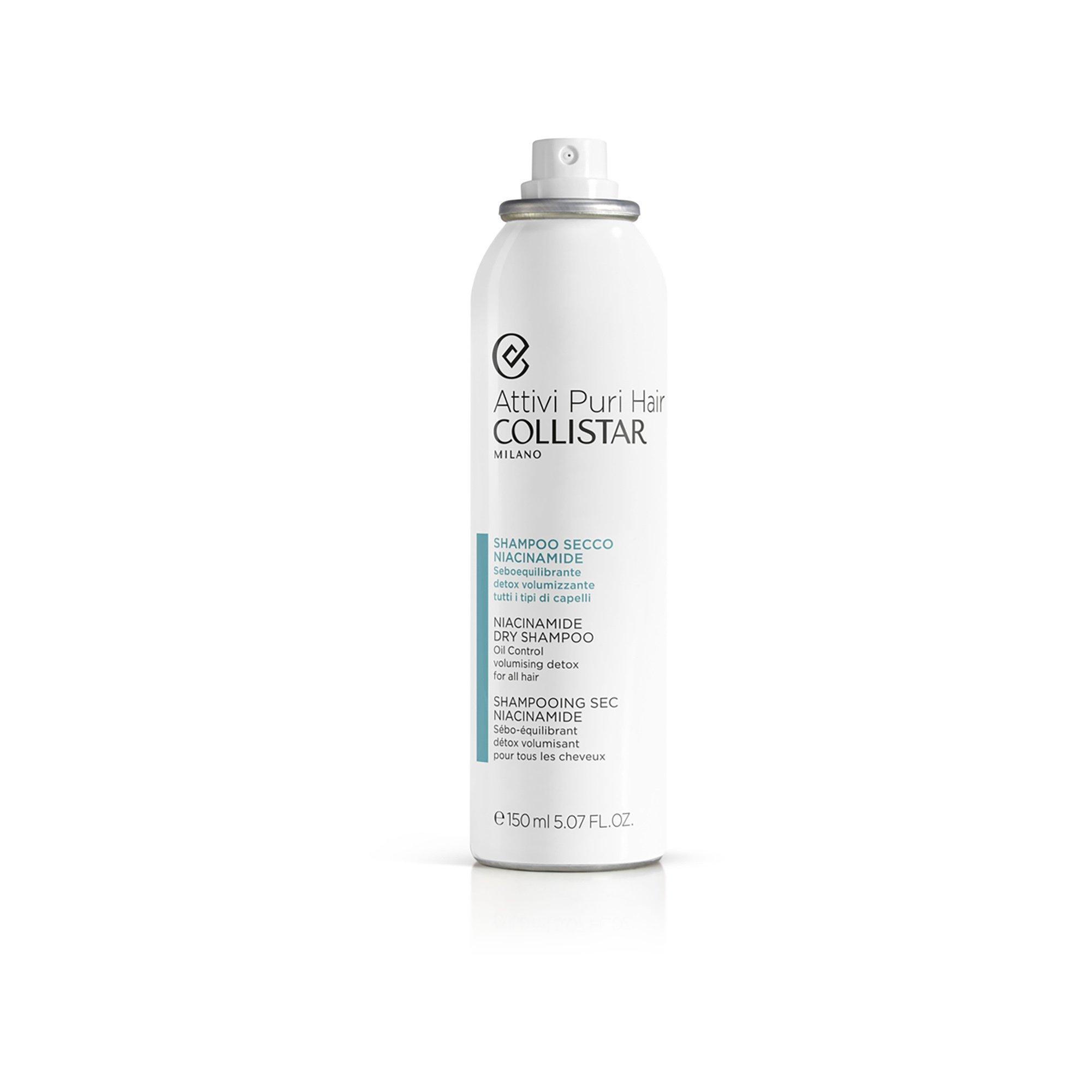 COLLISTAR NIACINAMIDE Dry Shampoo Oil Control Volumising Detox
