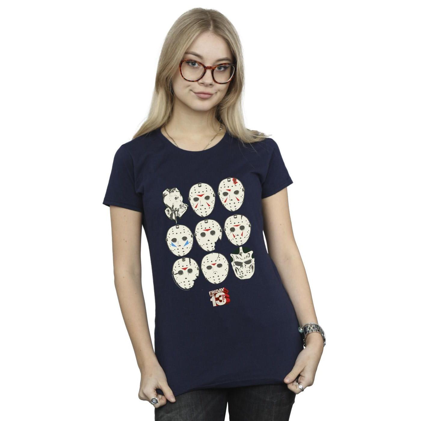 Friday The 13th Friday the 13th Masken Print T-Shirt