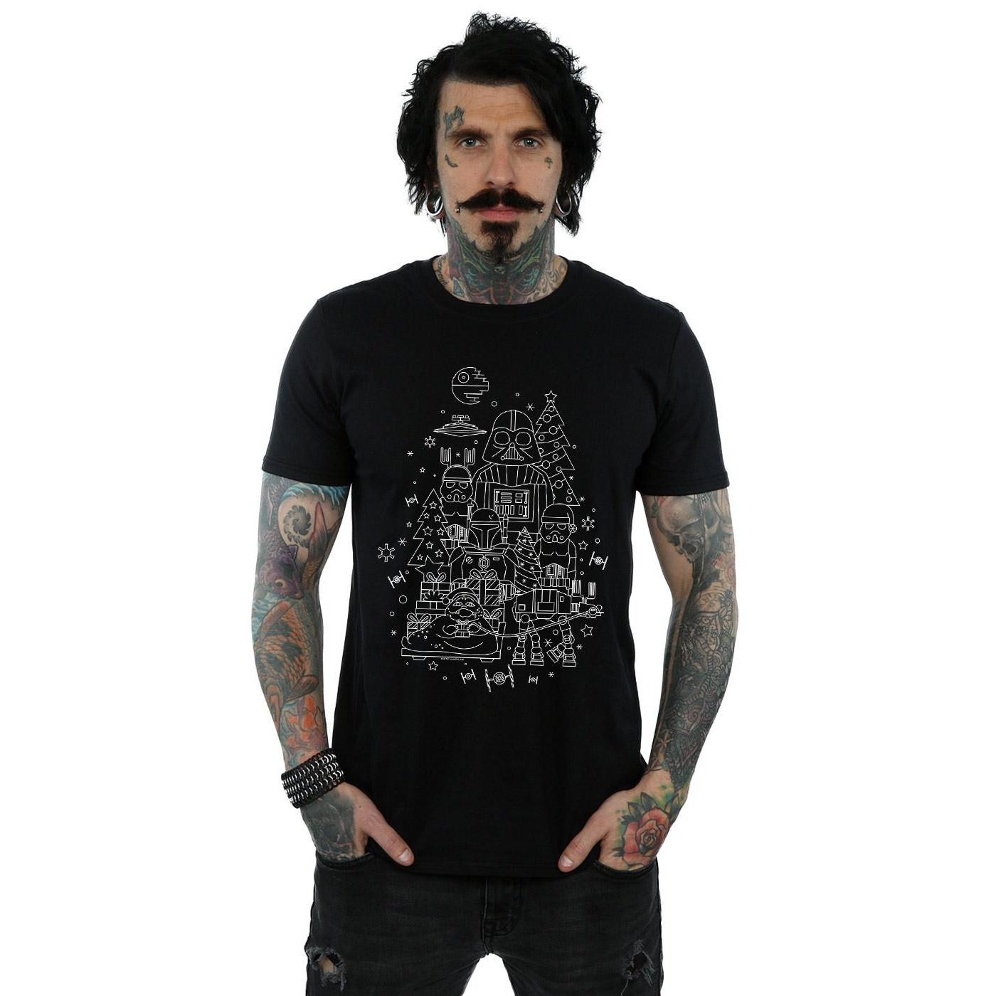 STAR WARS Empire Bedrucktes Kurzarm T-Shirt