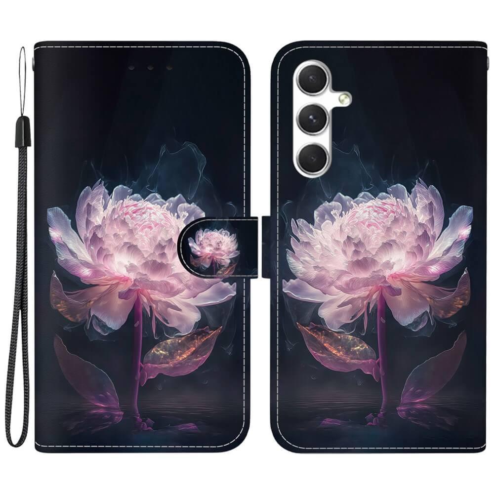 Cover-Discount Galaxy S25+ Plus - Tasche Hülle mit Blüten Motiv