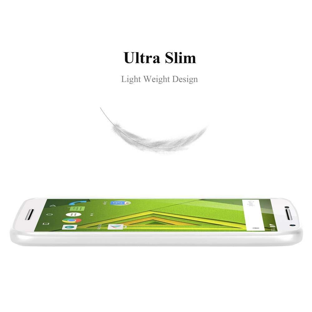 Cadorabo Hülle für Motorola MOTO X PLAY TPU Silikon Matt