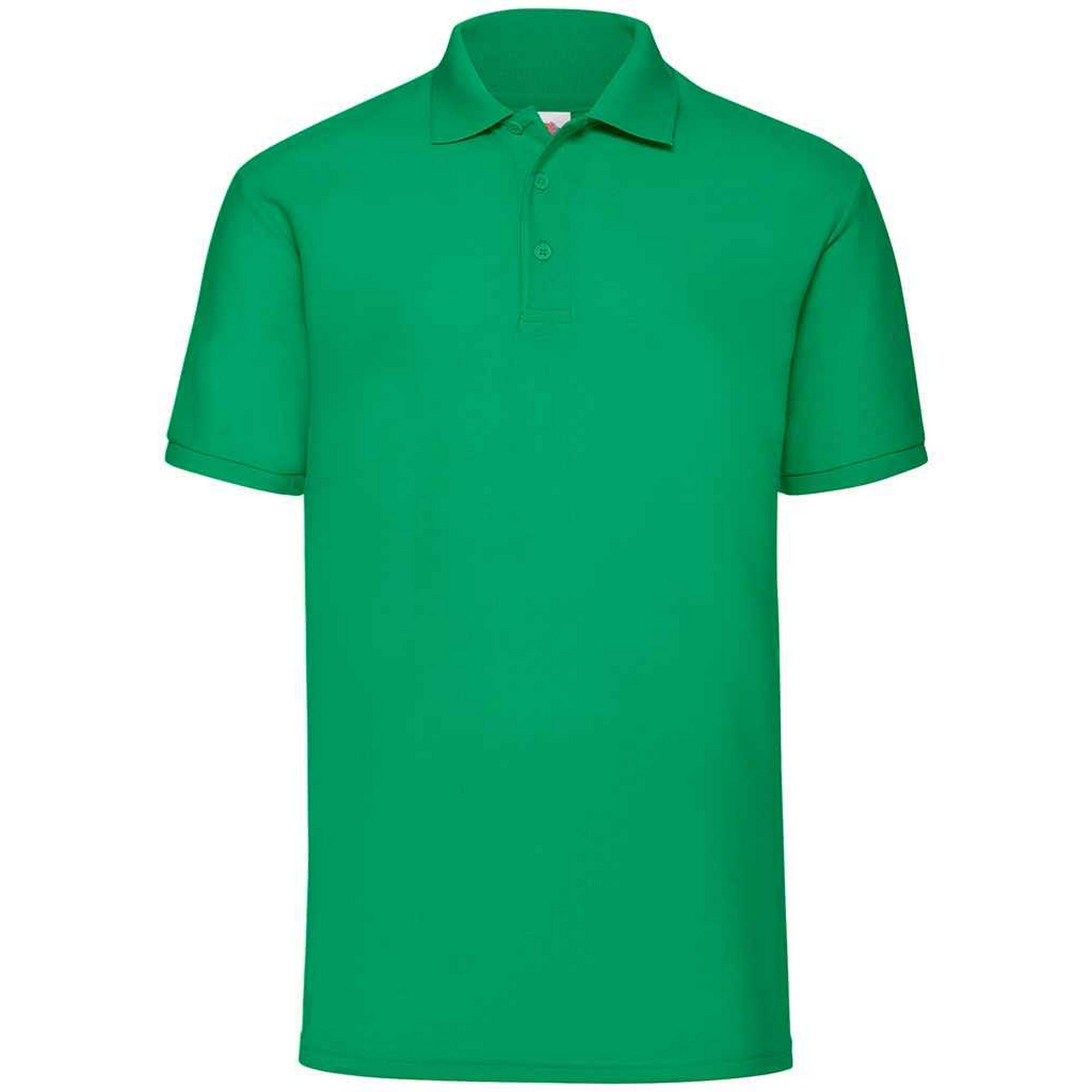 Fruit of the Loom Unifarbenes Poloshirt