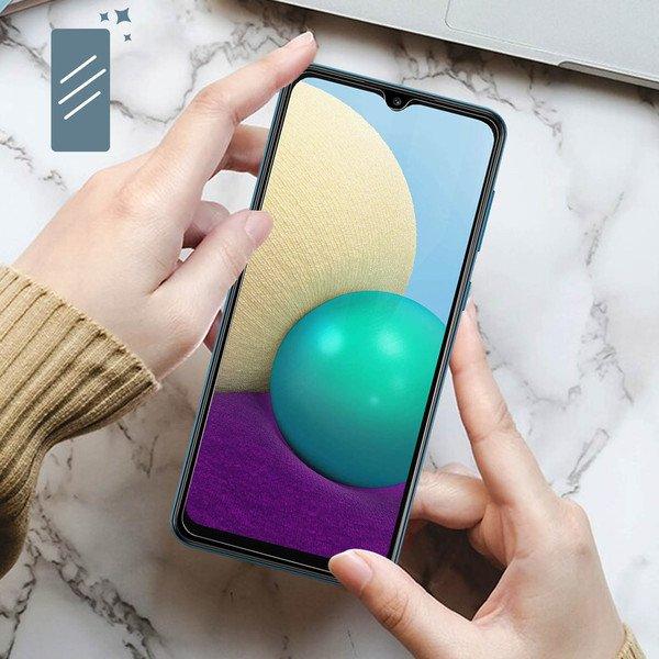 Avizar Glas-Schutzfolie Samsung Galaxy A02