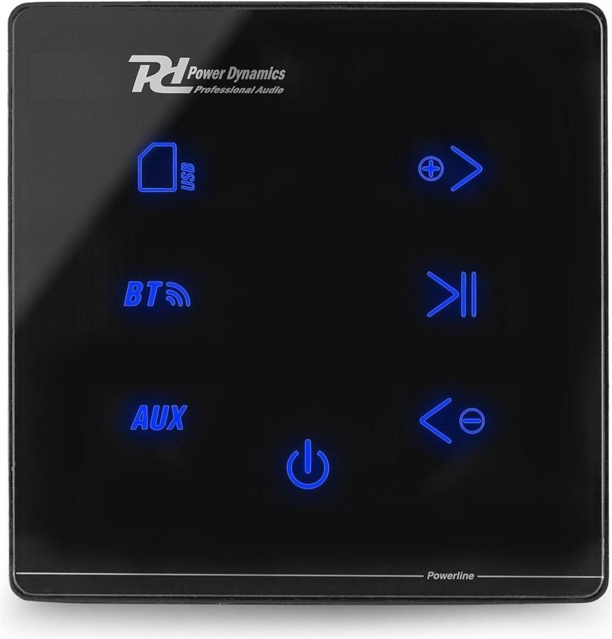 Power Dynamics Verstärker Pro Powerline A100B 4x 20W, Schwarz