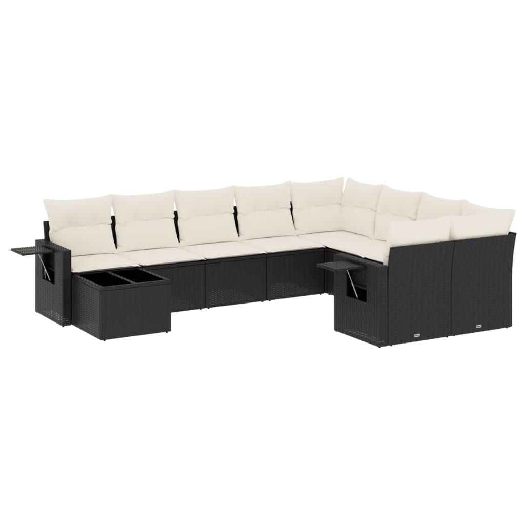 VidaXL Garten sofagarnitur poly-rattan