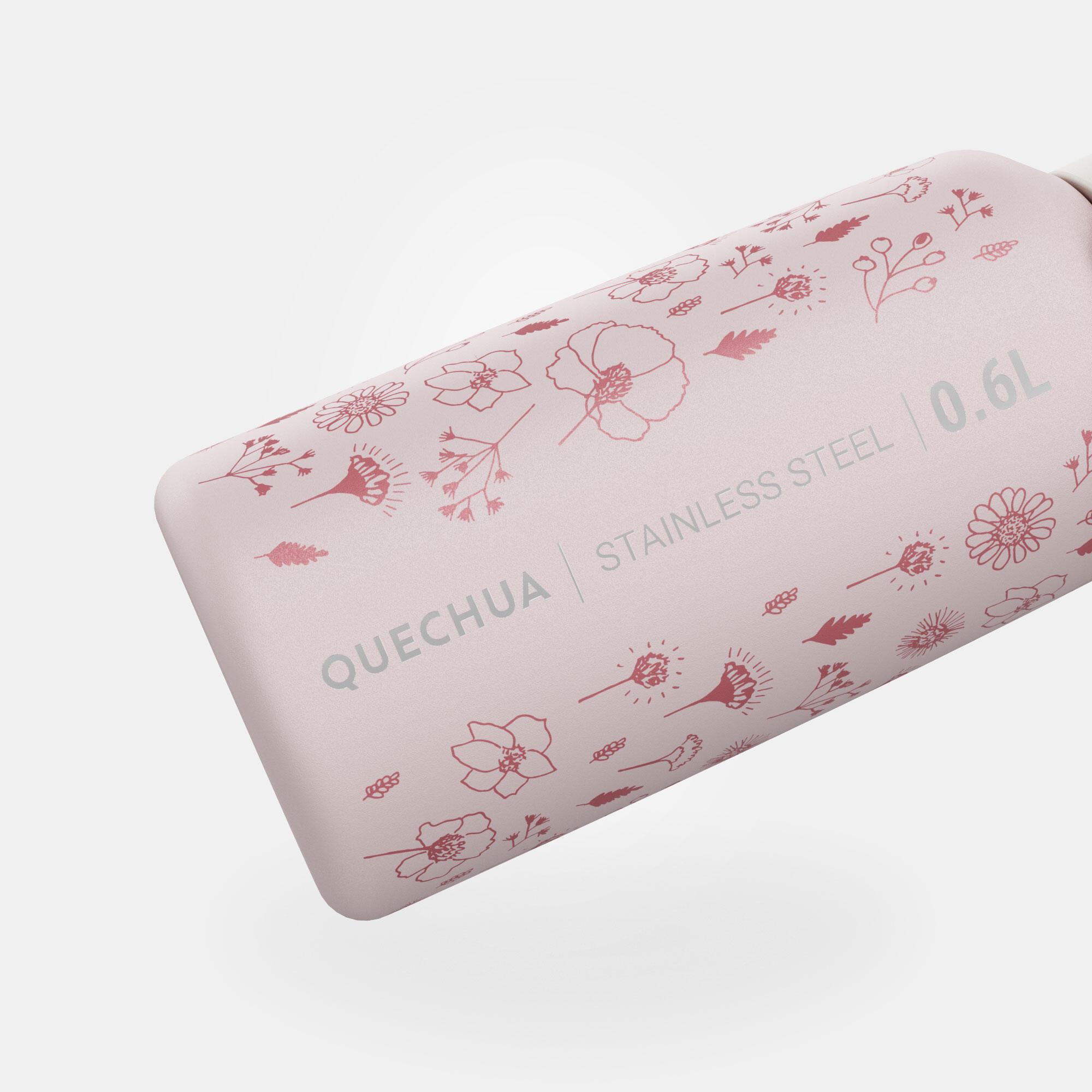 QUECHUA Wasserflasche - INOX