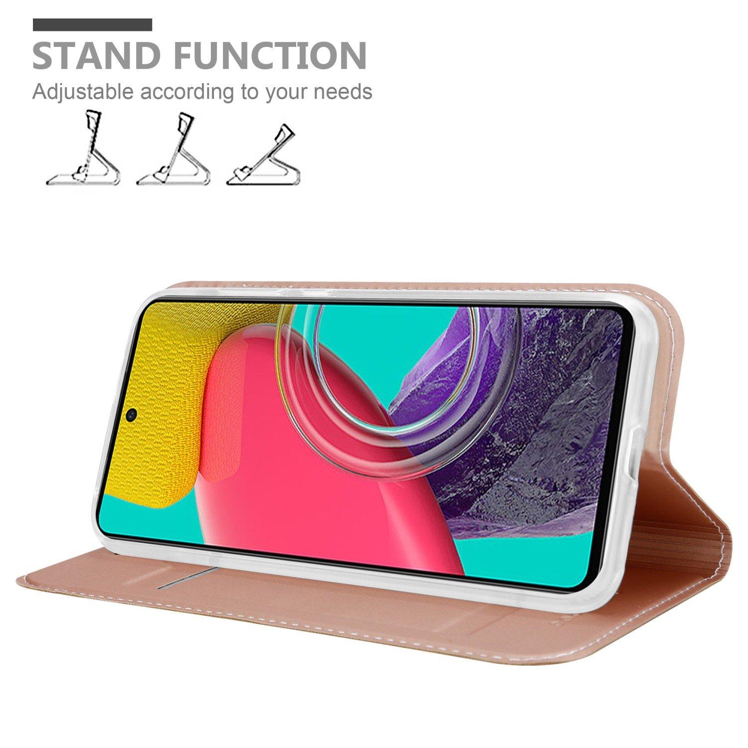 Cadorabo Hülle für Samsung Galaxy M53 5G Magnetverschluss, Kartenfach