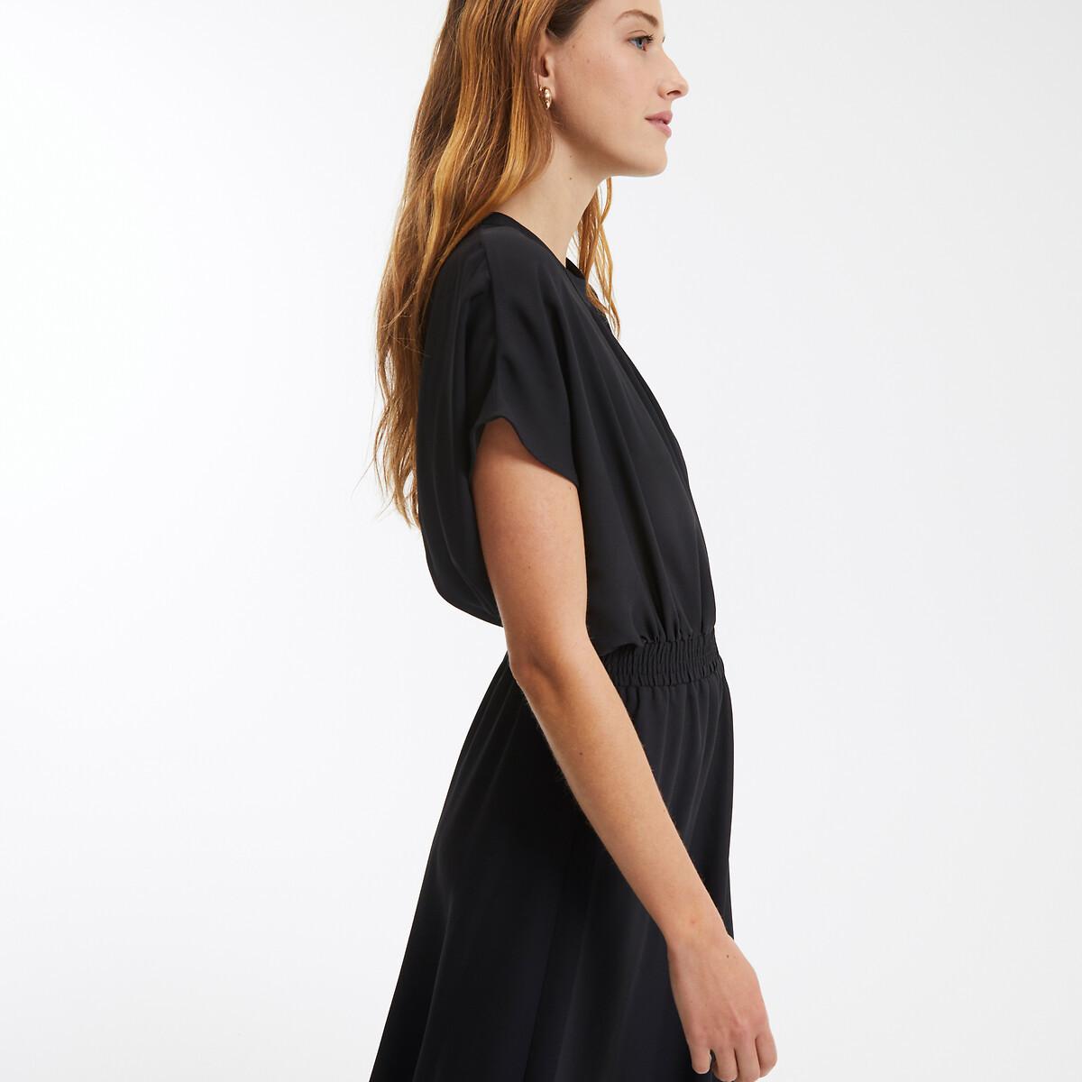 La Redoute Collections Ausgestelltes Maxikleid mit gesmokter Taille