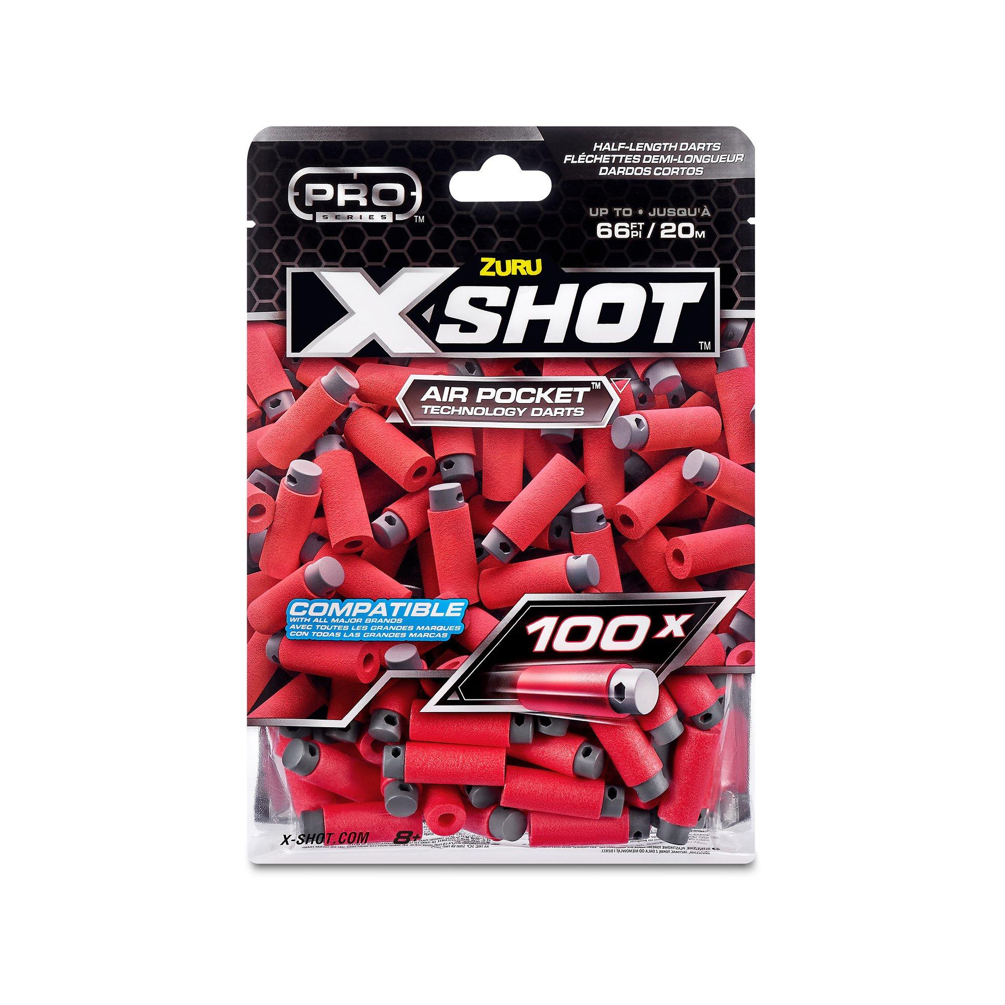 XSHOT Pro Series Half-Length Darts Refill Pack (100 Darts)