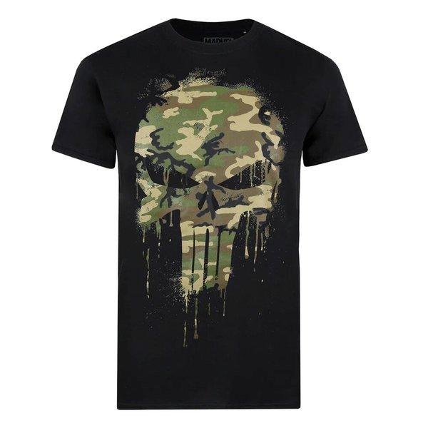 The Punisher Logo Print Kurzarm T-Shirt