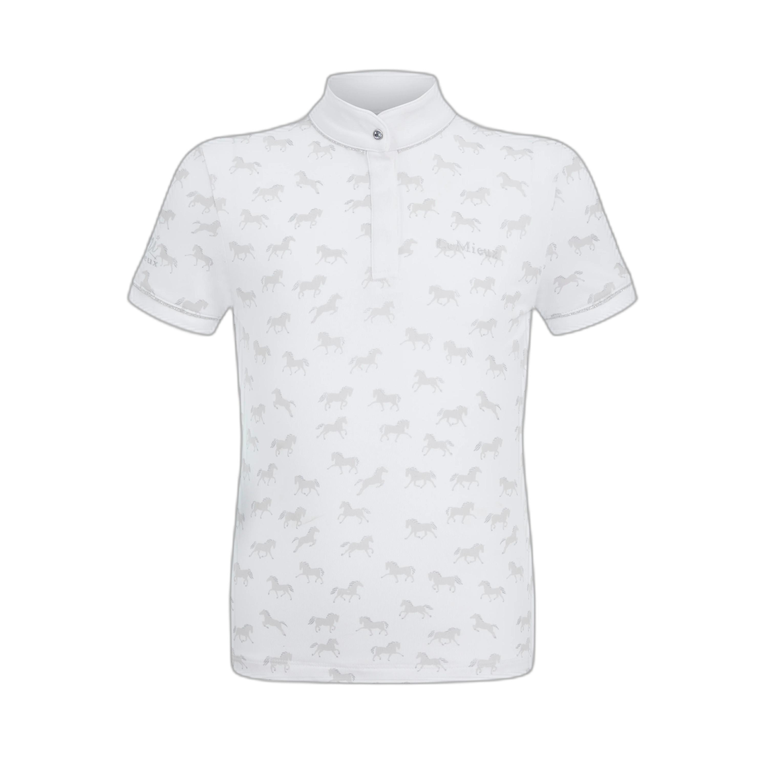 LeMieux polo-shirt für reitturniere mädchen mini bella show