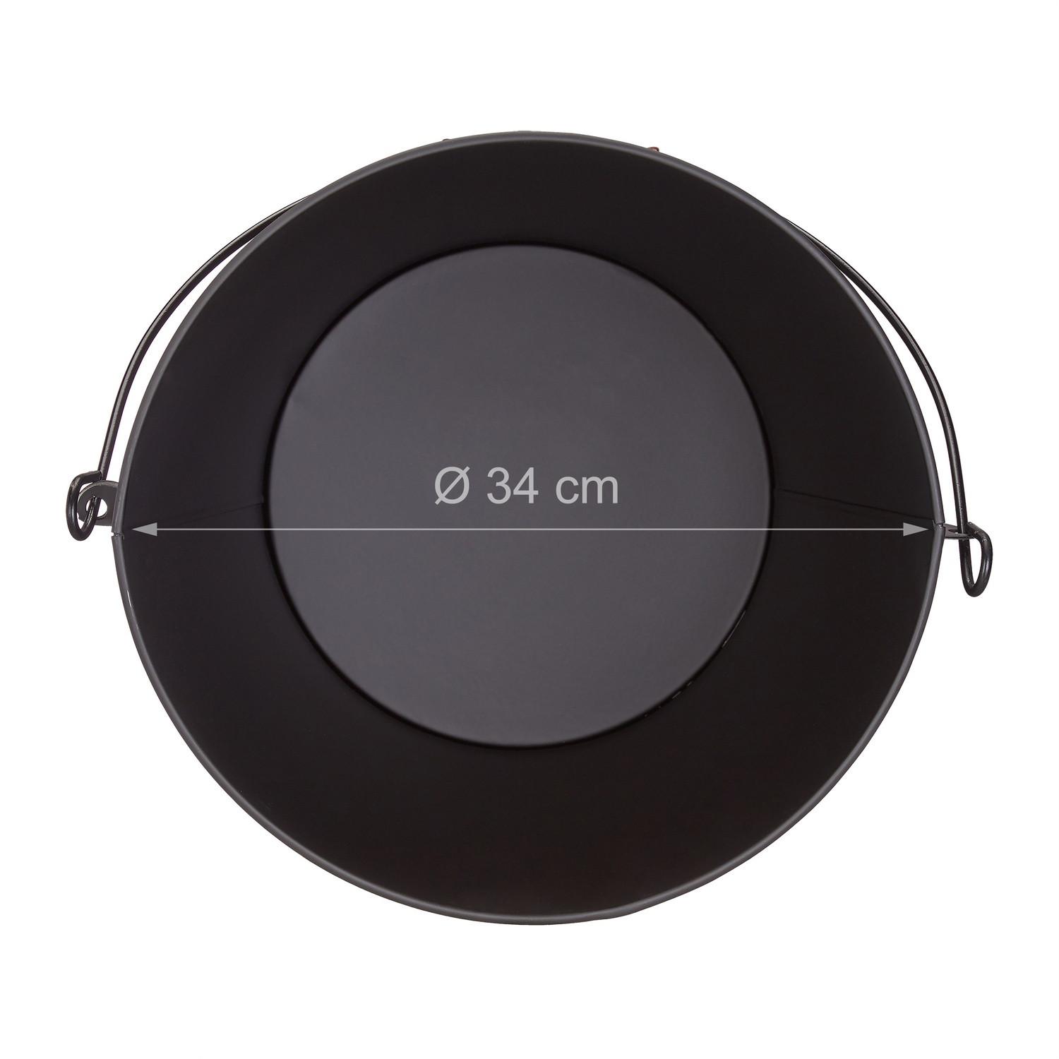 B2X Aschenbecher mit Deckel 24 l